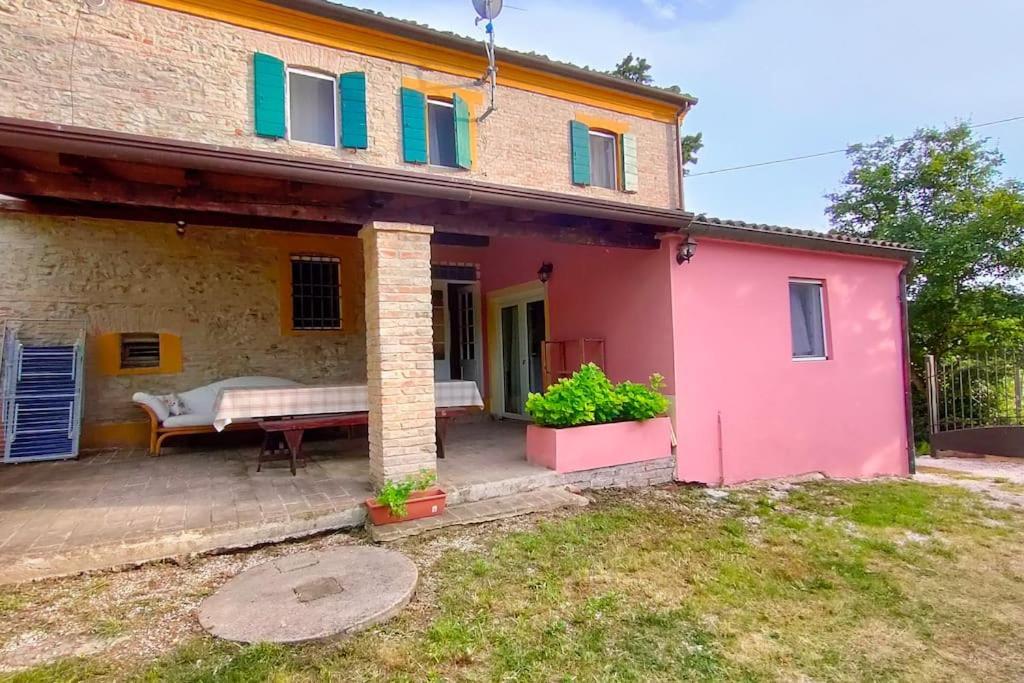 Casale San Teodoro - Mondaino Rn Villa Esterno foto