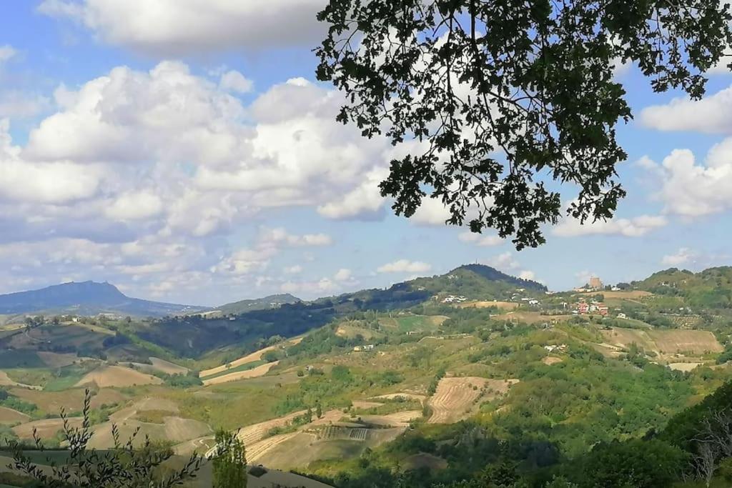 Casale San Teodoro - Mondaino Rn Villa Esterno foto