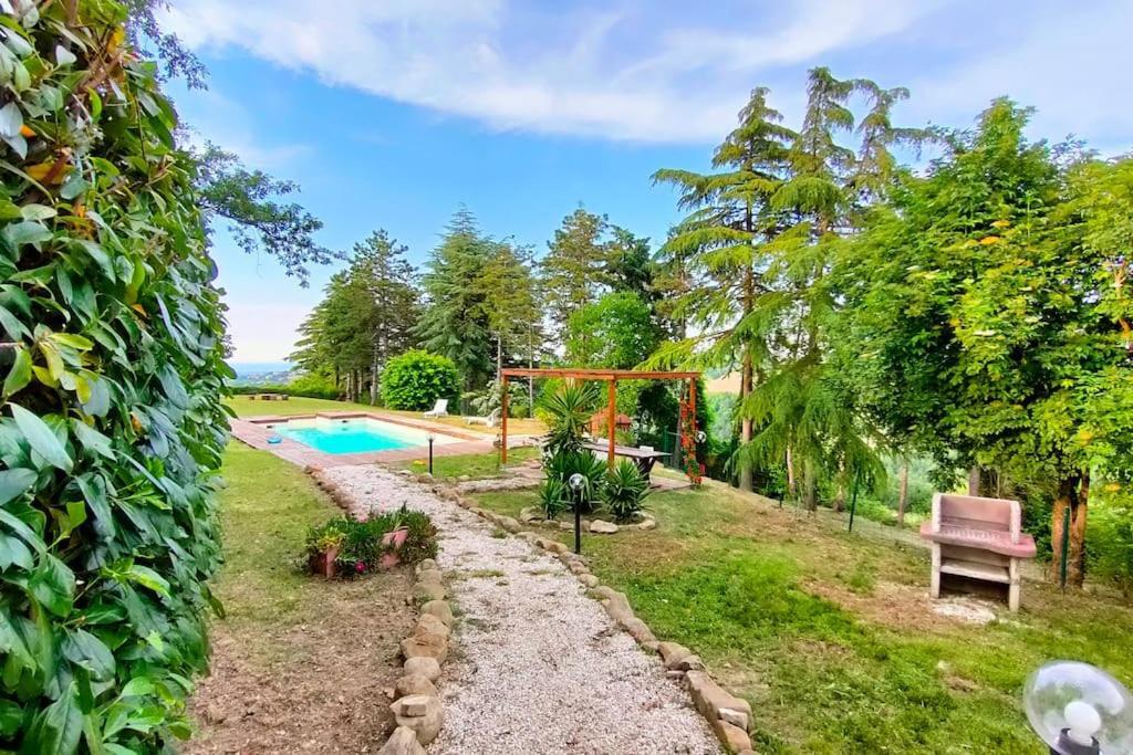 Casale San Teodoro - Mondaino Rn Villa Esterno foto