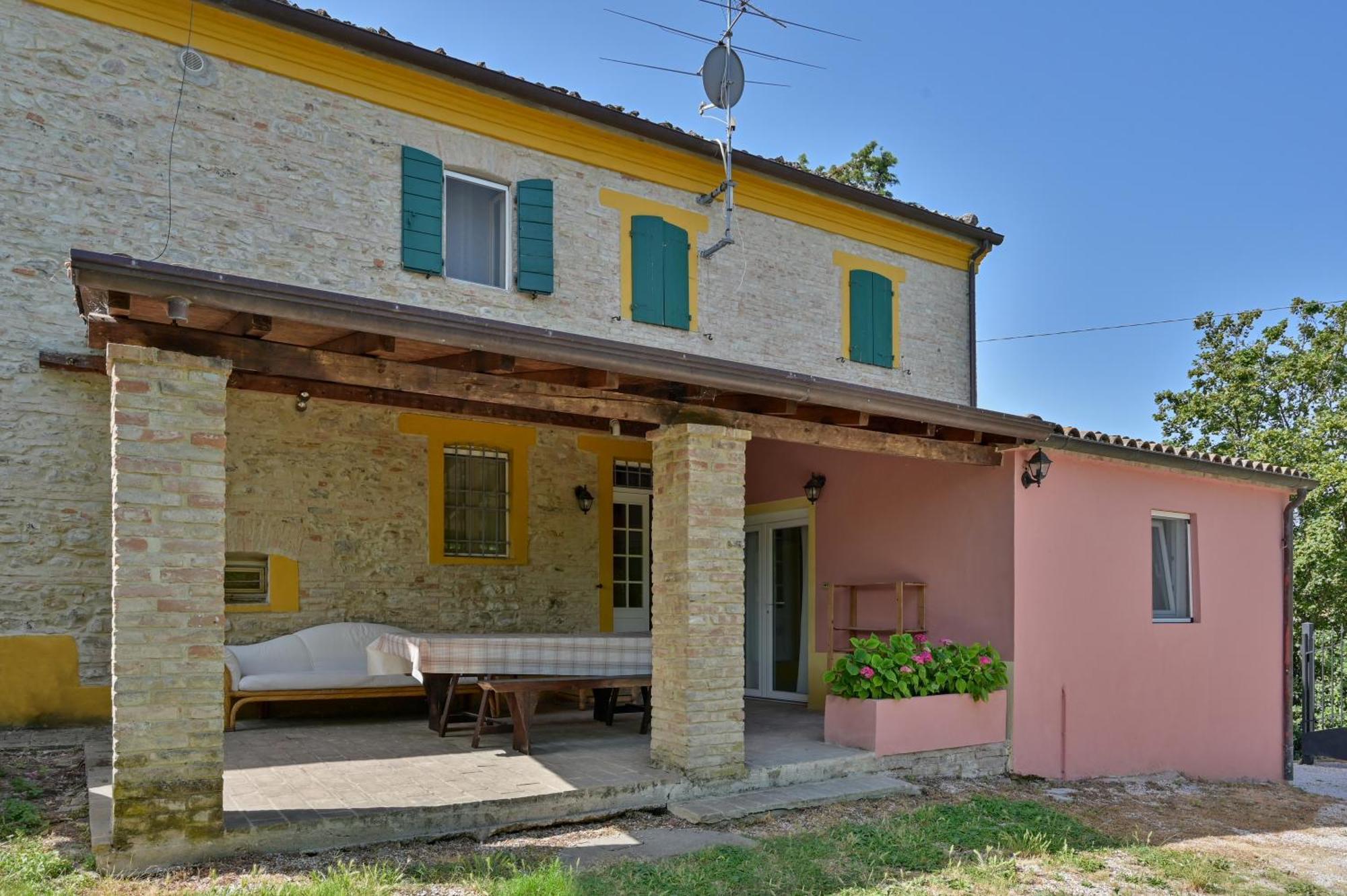 Casale San Teodoro - Mondaino Rn Villa Esterno foto