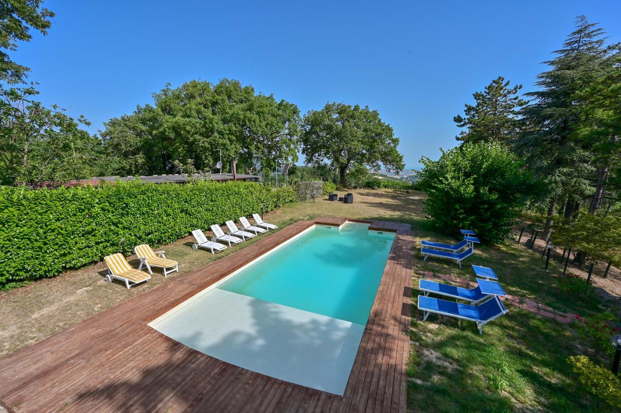 Casale San Teodoro - Mondaino Rn Villa Esterno foto