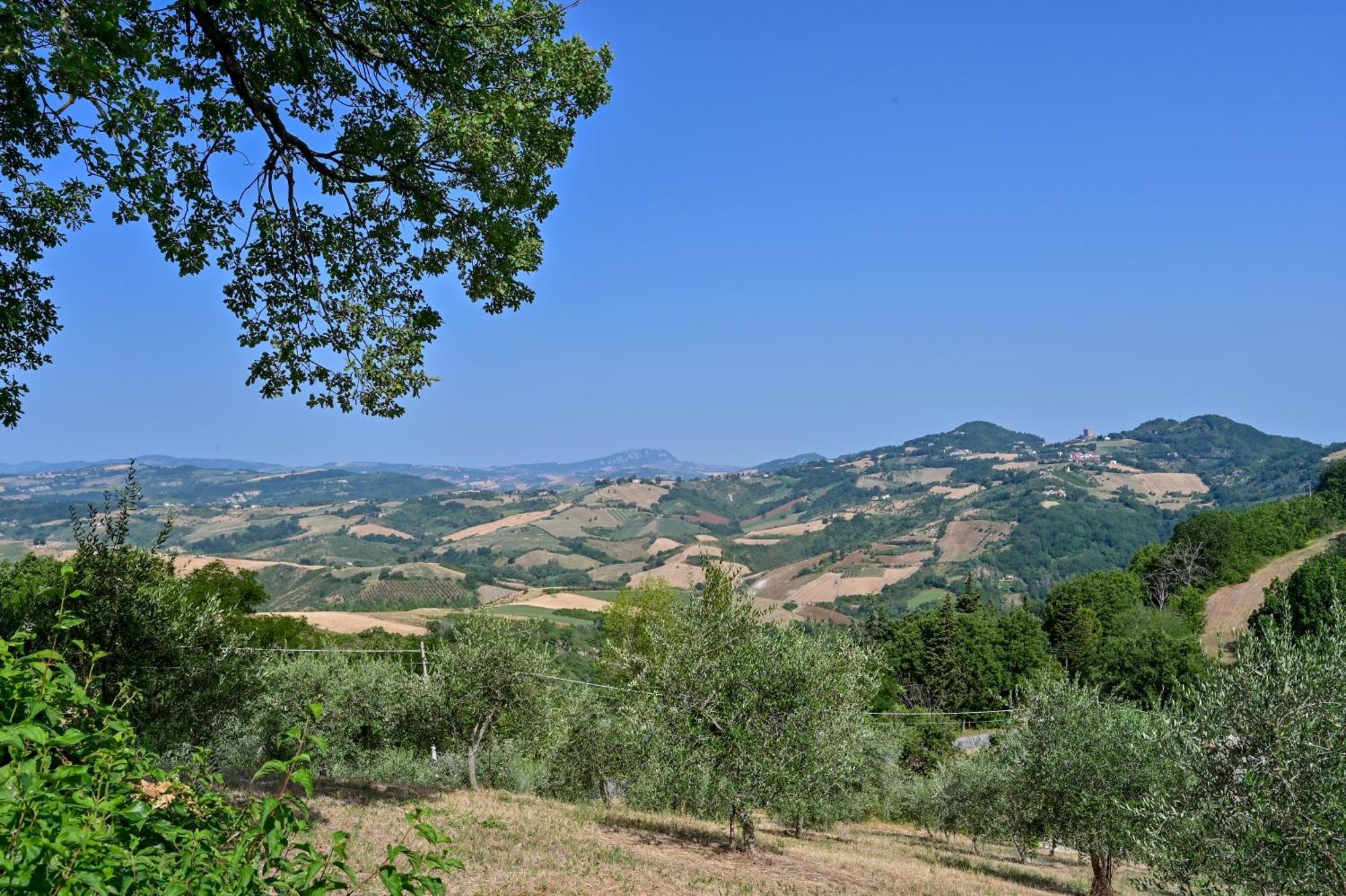 Casale San Teodoro - Mondaino Rn Villa Esterno foto