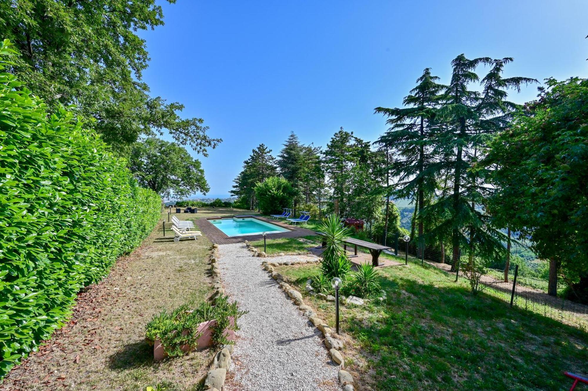 Casale San Teodoro - Mondaino Rn Villa Esterno foto