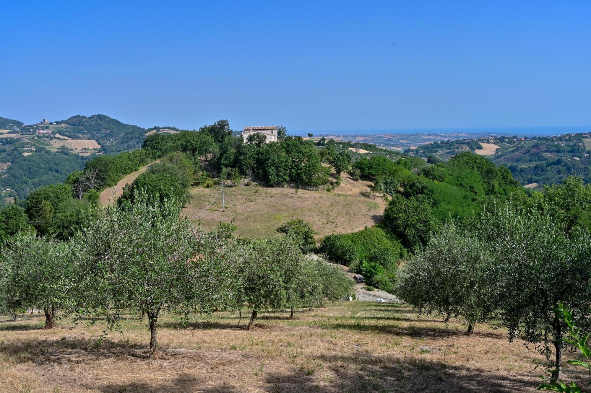 Casale San Teodoro - Mondaino Rn Villa Esterno foto